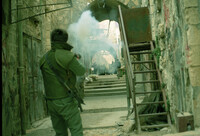 BORDER POLICE ATTACKED.
