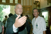 מצרים - פסגת קהיר: מובארכ ורבין.