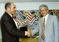 Palestinian-Israeli peace agreement advance slowly but surly.