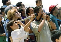 Independence Day display was held at Jerusalem beach in Tel Aviv on May 4th 1995 IAF aircrafts, Navy warships and parachuting entertain thousand of spectators which.