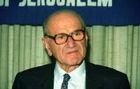 Lord Sieff was given with a honoray doctorate for philosophy by the Hebrew University in Jerusalem.