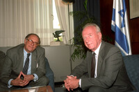 RED CROSS PRESIDENT IN ISRAEL.