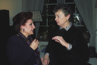 AMERICAN JEWISH AND PALESTINIAN WOMEN MEET IN JERUSALEM.