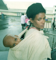 Inspite of the danger of the Gulf War, immigrants arrive daily mostly from the Soviet Union and from Ethiopia.
