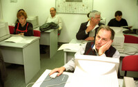 Between the political struggle in the Knesset, the Knesset Members found time to participate in the course lerning the basics of the computer science.