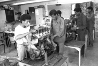 The professional school of Hadassah ' Neurim' for new immigrants.