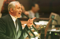 The Knesset held a debate on the OsloB' agreement.