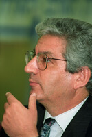 Justice Minister David Libai was the main speaker during the debate of Israel's Law, Constitution and Civil Rights".