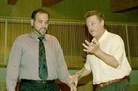 Alfredo Kraus, famous opera singer, performed art class for Israeli young opera singers.