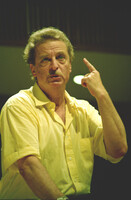 Alfredo Kraus, famous opera singer, performed art class for Israeli young opera singers.