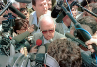 PM Rabin visited the Gaza Struip accompanied by the Chief of Staff and senior officers.