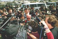 PM Rabin visited the Gaza Struip accompanied by the Chief of Staff and senior officers.