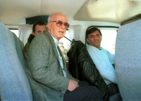 PM Rabin visited the Gaza Struip accompanied by the Chief of Staff and senior officers.