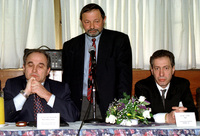 David Markich addressing during the opening ceremony of the Israel-Russian Finance Company.