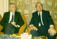 Prime Minister of France Jack Shirac arrived to Israel for talks.