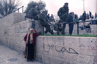 Every Friday the "air temperature" is rising in East Jerusalem during the traditional Moslem Friday Pray at the El Aksa and Omar Mosques.