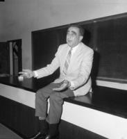 Physicist, Edward Teler, founder of the hydrogen bomb at the Tel Aviv University.