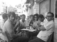 The California Cafee in Tel Aviv owned by Abe Nathan – הספרייה הלאומית