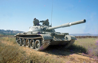 The Russian made T54 tanks which were cougth during the war in Lebanon, were renewed by the Military Industry and returned to the IDF for active service.