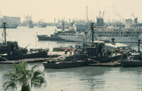Egyptian Naval basis in Alexandria.