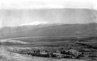 The Mt. Hermon and the Hula Valley.