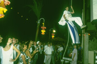 שגריר מצרים מוחמד בסיוני ערך קבלת פנים מסורתית במעונו ביום הזיכרון להפיכה המצרית להפלת המלוכה.