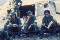 IDF Medical command prepared a field hospital in Kiryat Shmone.