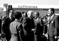 Walter Shell arrived in Israel.