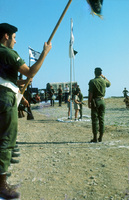 צה"ל - מחנה גדנ"ע הופך להתנחלות מורג.