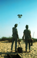 IDF Paratroop Corps performed parashuting exercises for the corps veterans.