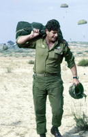 IDF Paratroop Corps performed parashuting exercises for the corps veterans.