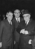 Heads of the State before departure of the President Zalman Shazar to Nepal.