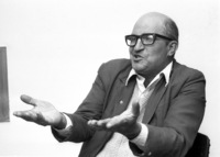 Emanuel Huri, Arab from the Faguta village joined the Jewish Defence League organized by Rabbi Kahane.