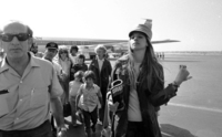 Famous Singer and actress Barbara Streisend arrived in Israel.