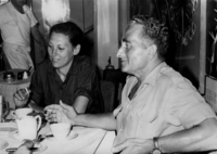 Abdul Razek Kadr, the eternal Algerian revolutionist came to Israel for a four-week visit.