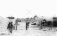 The Israeli fortification camp name "Kissinger" near the Suez cannal.