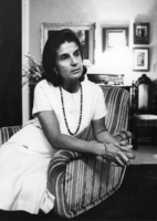 Lea Rabin at home.