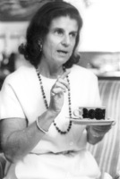 Lea Rabin at home.