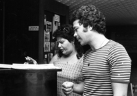 Performing a play by Yehuda Barkan and ????