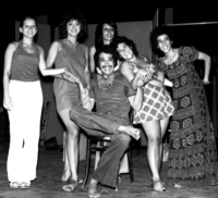 Performing a play by Yehuda Barkan and ????