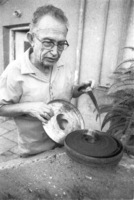 Akselrod Natan owner of a film newsreel company, Carmel.