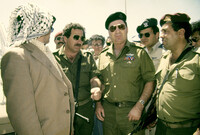 The Deheishe refuge camp in the Gaza Strip.