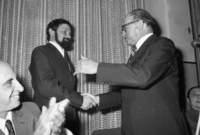 David Markish who finaly got the permission to leave the Soviet Union joined the Herut Party only few days after arriving Israel.