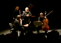 The worldwide famous Yuval Trio playing in Tzavta on Saturday morning.