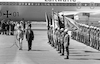 German Chancellor Willy Brandt arriving to Israel.