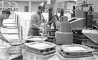 A pavement Factory in the Hebron City of Kiryat Arba Jewish suburb.
