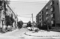 The famous 'shikun' block built in the early 1950's during the enourmous immigration into Israel in the first years of independence.