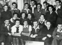 היינו צעירים בגולה ובארץ: גדוד הירדן ברנוביץ לפני יציאתו להכשרה.