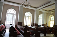 Photograph of: Interior, Choral Synagogue in Tomsk.
