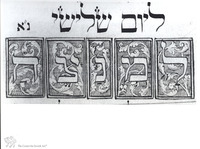 Photograph of: NL Natan of Mezritch Psalms : Fol.28v.